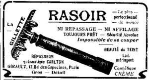 Rasoir Gilette double edge